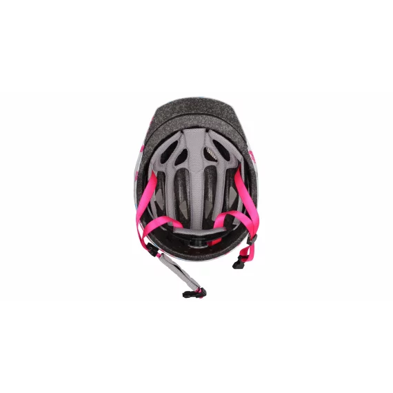 Pluto Light casca de bicicleta pentru copii, alb-roz