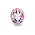 Pluto Light casca de bicicleta pentru copii, alb-roz