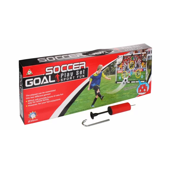 Poarta fotbal cu tinta Shooter Kid