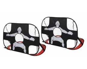 Poarta fotbal pliabila Master Pop Up Set, 2 bucati