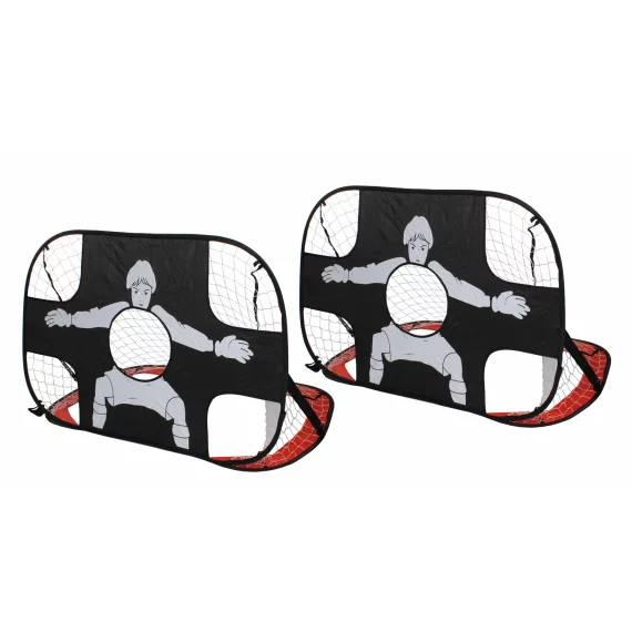 Poarta fotbal pliabila Master Pop Up Set, 2 bucati