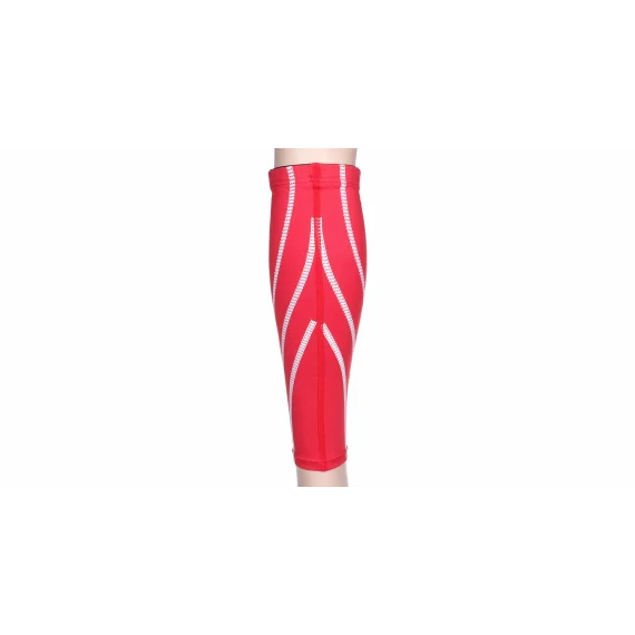 Premium Calf maneci compresive, rosu
