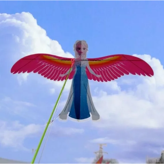 Princess Kite wing shaking fishing rod kite