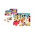 Princess puzzle 100 piese cu printese