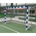Professional 4 mm plasa pentru poarta de handbal, alb