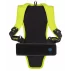 Protectie spate copii Backbone negru-lime
