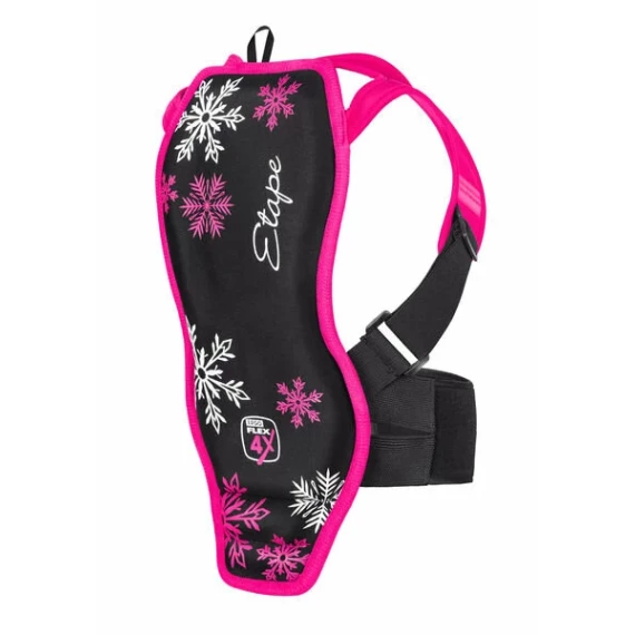 Protectie spate pentru copii Backbone negru-roz
