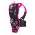 Protectie spate pentru copii Backbone negru-roz
