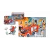 Puzzle camion de pompieri 100 de piese