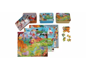 Puzzle Set Boy set puzzle pentru baieti 100 piese