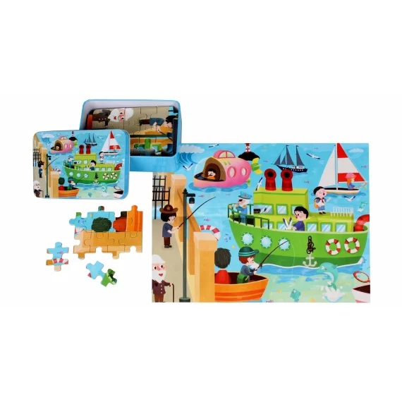 Puzzle Steamer 100 de piese