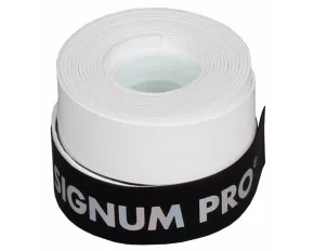 Race overgrip grip de 0,6 mm grosime, alb