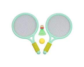 Racket Ball Games badminton tennis racket set green