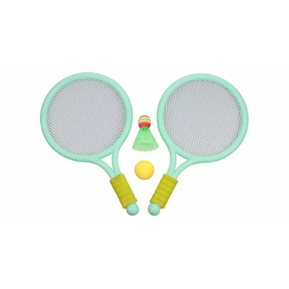 Racket Ball Games badminton tennis racket set green