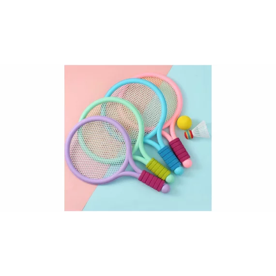 Racket Ball Games badminton tennis racket set purple