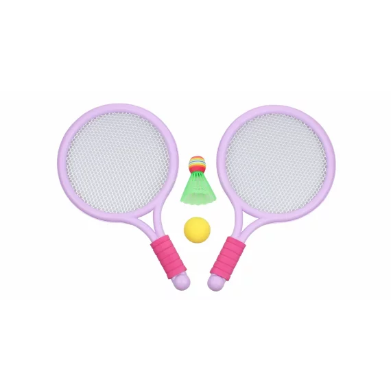 Racket Ball Games badminton tennis racket set purple