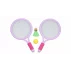 Racket Ball Games badminton tennis racket set purple