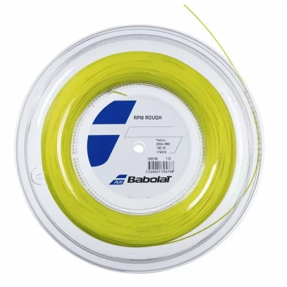 Racordaj tenis RPM Rough  200 m galben