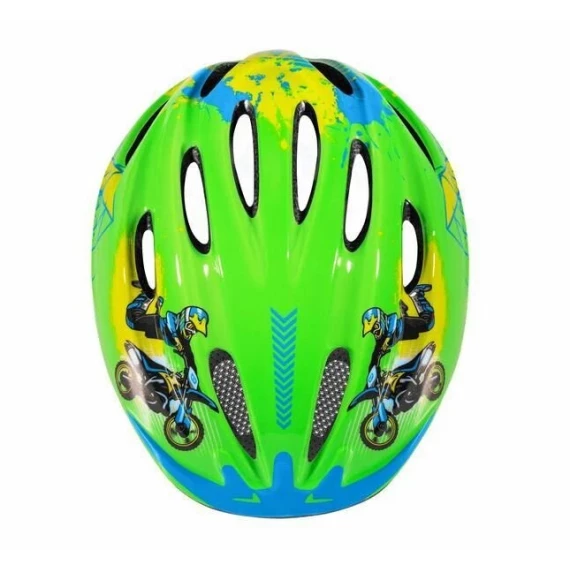 Rebel casca de bicicleta pentru copii, verde