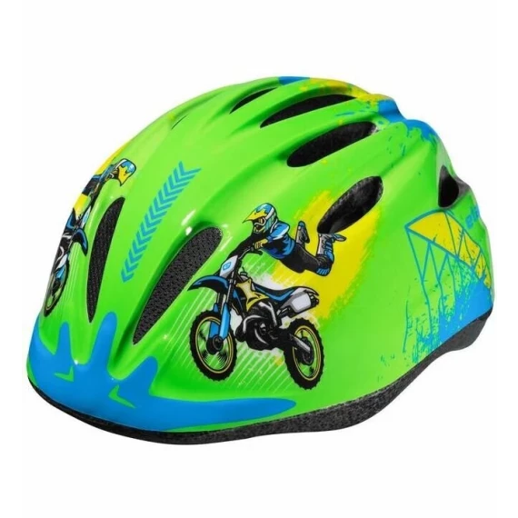 Rebel casca de bicicleta pentru copii, verde