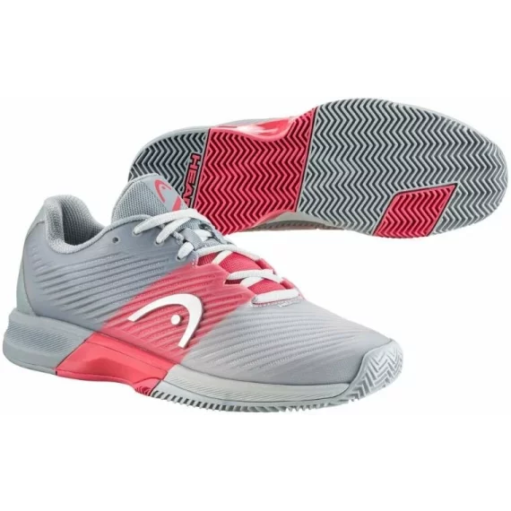 Revolt Pro 4.0 Clay W pantofi de tenis pentru femei, gri-roz