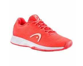 Revolt Pro 4.0 Clay W pantofi de tenis pentru femei, rosu-alb