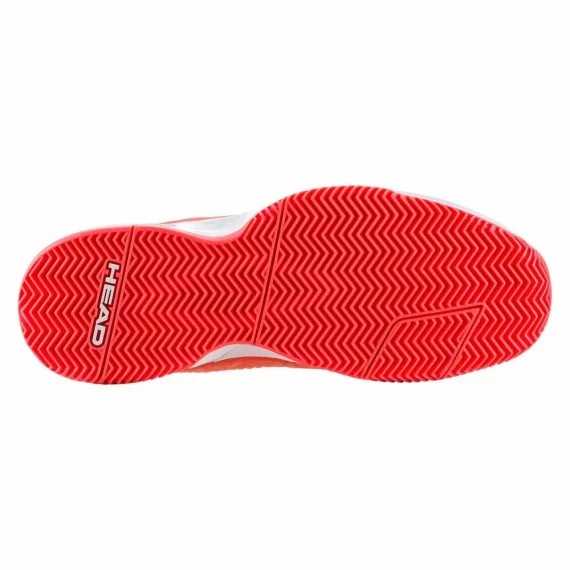 Revolt Pro 4.0 Clay W pantofi de tenis pentru femei, rosu-alb