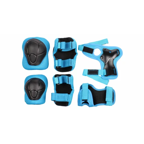 Rider Shell set de protectii, albastru deschis