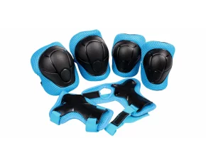Rider Shell set de protectii, albastru deschis
