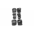 Rider Shell set de protectii, negre