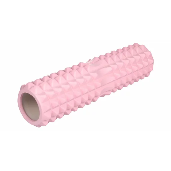 Rola pentru masaj Yoga Roller F11, roz