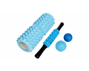 Roller Set IV set de yoga, albastru