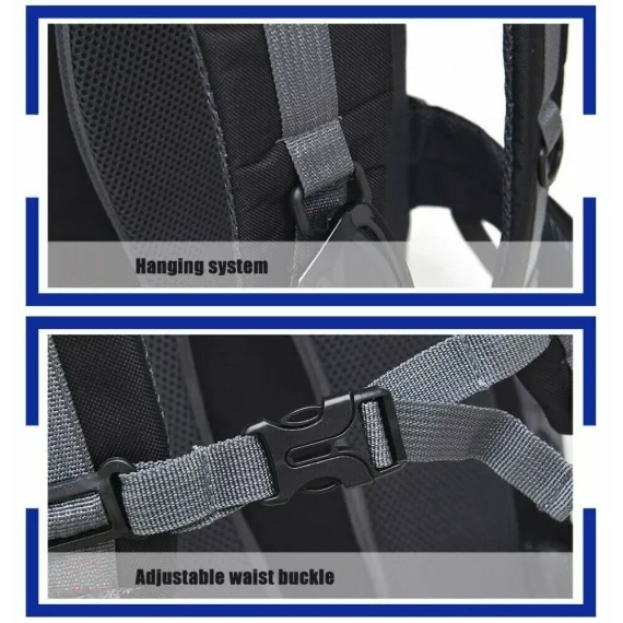 Rucsac drumetie Rock negru