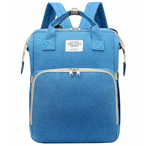 Rucsac multifunctional bebelusi Mommy, albastru