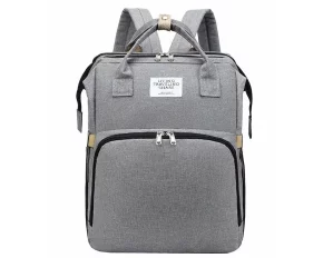 Rucsac multifunctional bebelusi Mommy, gri