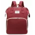 Rucsac multifunctional bebelusi Mommy, rosu