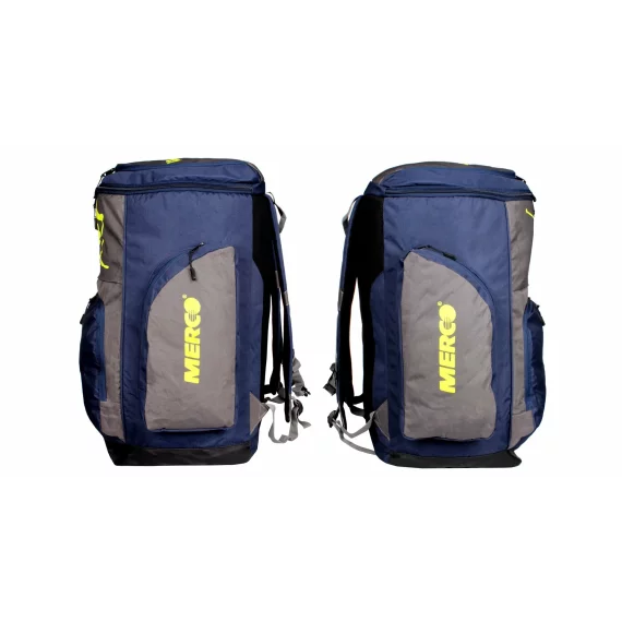 Rucsac pentru clapari si casca Skiboot Bag, albastru-gri