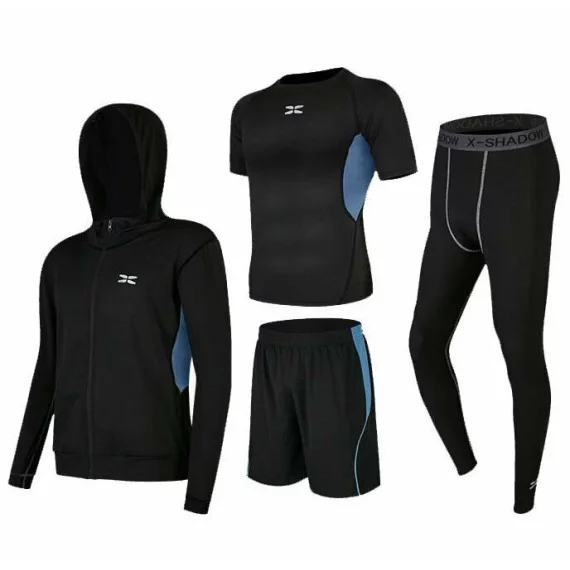 Runner 4M set de fitness, albastru