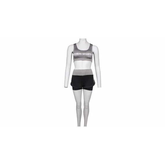 Runner 5W set de fitness pentru femei, gri