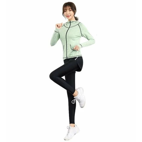 Runner 5W set de fitness pentru femei, verde