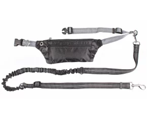 Runner Buddy 3.0 lesa de alergare pentru caini, neagra