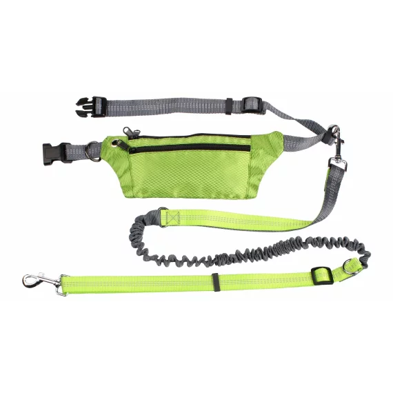 Runner Buddy 3.0 lesa pentru caini de alergare, verde