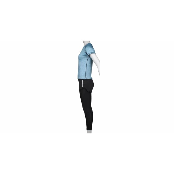 Runner Long 2W set de fitness pentru femei, albastru deschis