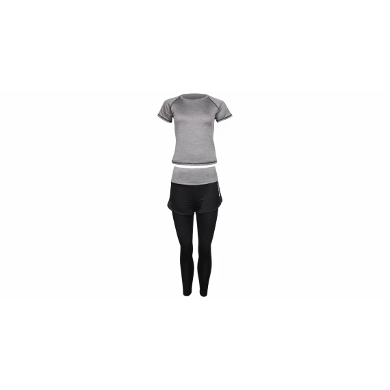 Runner Long 2W set de fitness pentru femei, gri
