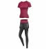 Runner Long 2W set de fitness pentru femei, rosu
