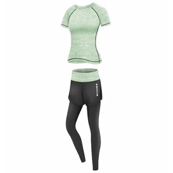 Runner Long 2W set de fitness pentru femei, verde