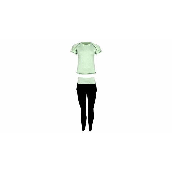 Runner Long 2W set de fitness pentru femei, verde