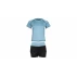 Runner Short 2W set de fitness pentru femei, albastru deschis