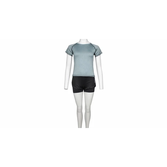 Runner Short 2W set de fitness pentru femei, albastru inchis