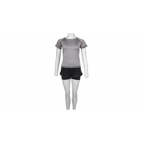 Runner Short 2W set de fitness pentru femei, gri